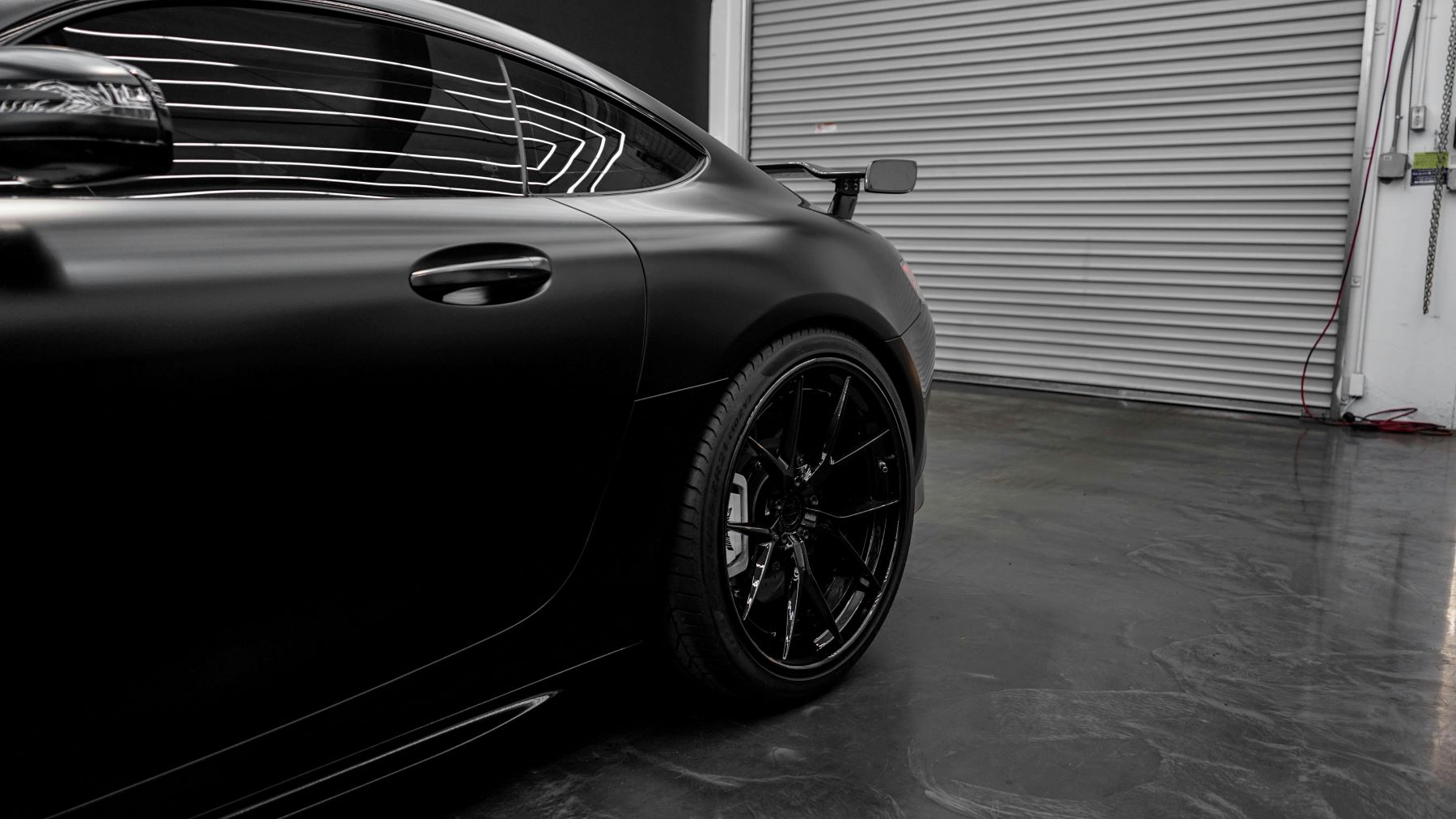 San Diego matte car wrap